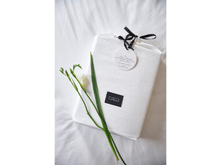 Saxon Duvet Set with Stone Satin Stitch Detail