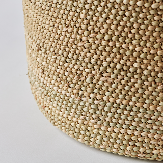 Grass Woven Basket - in Natural