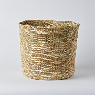 Grass Woven Basket - in Natural