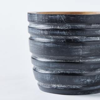 Vanilla-scented Soy Wax Candle – White Stone-Washed