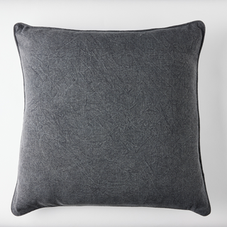 Esperanza Textured Stonewashed Cotton Scatter, in Black