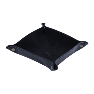 Milano Collapsible Leather Valet Tray