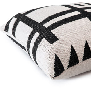 Mondrian Cotton Knitted Scatter Cushion