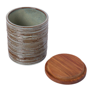 Vorster & Braye Medium Storage Jar with Wooden Lid
