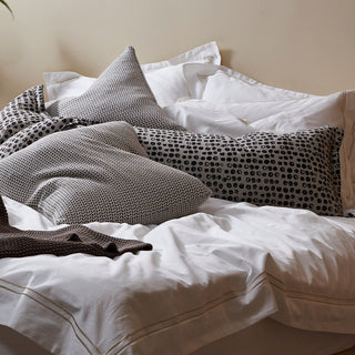 Rosette Cotton Scatter Cushion