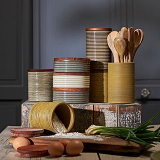 Vorster & Braye Small Storage Jar with Wooden Lid