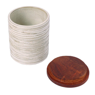 Vorster & Braye Medium Storage Jar with Wooden Lid