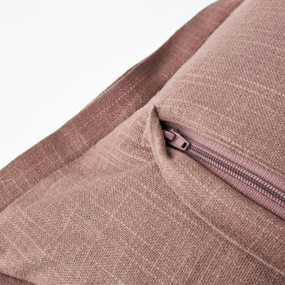Diego Textured Cotton Scatter Cushion, in Mocha