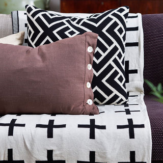 Interlock Pure-Cotton Knitted Scatter Cushion