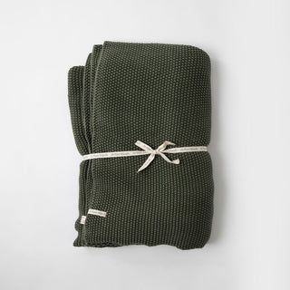 Turaco Throw in Olive Green