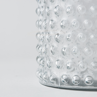 Cassidy Cylindrical Dotted Glass Vase