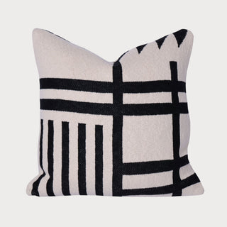 Mondrian Cotton Knitted Scatter Cushion