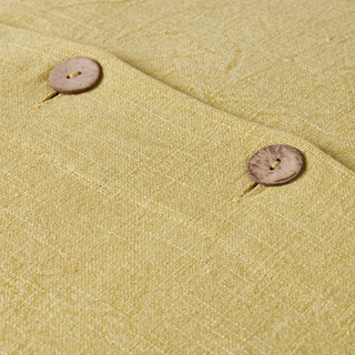 Marisol Textured Stonewashed Cotton Scatter, in Mustard