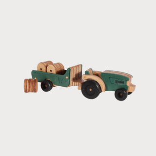 Woodinq Toy Tractor & Trailer