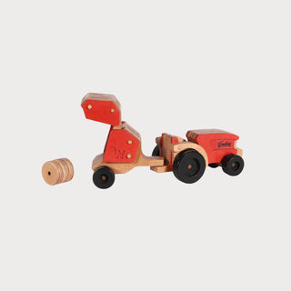 Woodinq Toy Tractor With Baler