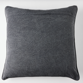 Esperanza Textured Stonewashed Cotton Scatter, in Black