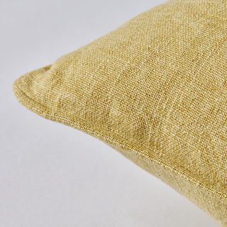 Esperanza Textured Stonewashed Cotton Scatter, in Mustard