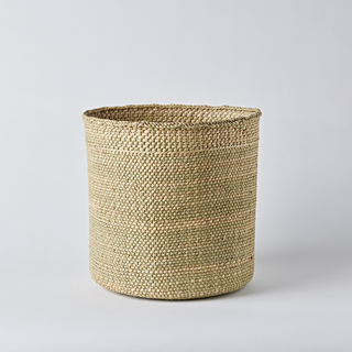Grass Woven Basket - in Natural