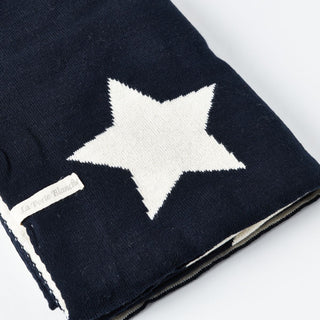 Star-Gazer Cotton Reversible Baby Blanket