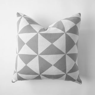 Triangles Cotton Knitted Scatter Cushion