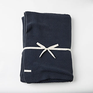 Turaco Throw in Navy