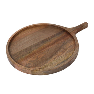 Pranhita Wooden Platter with Handle