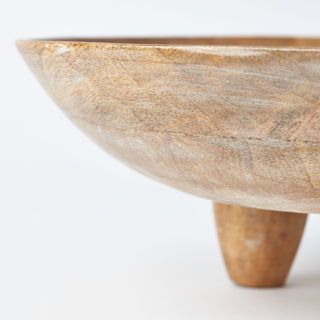 El Dorado Three-Footed Wooden Bowl
