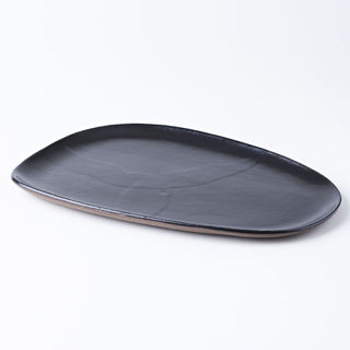 Contour Platter in black