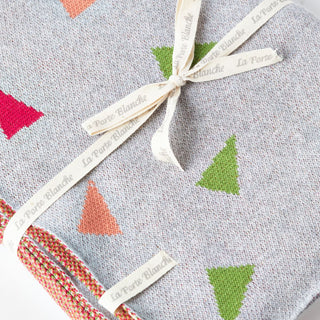 Triangle Time Cotton Baby Blanket