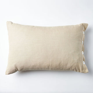 Santiago Textured Cotton Scatter Cushion, in Taupe
