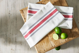 Classic Nautical Stripe Kitchen Towel Set